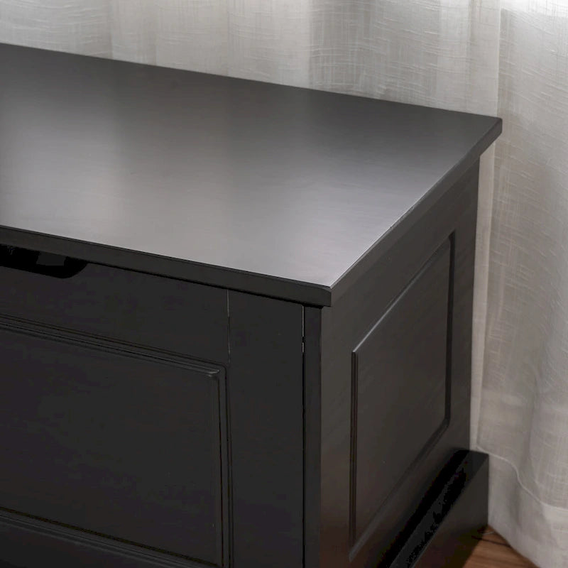 Banc de coin en L sans dossier pour coin-repas, blanc/naturel/non peint/noir, avec rangement supérieur à vérins et charnières à fermeture douce