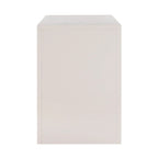Bureau 1 tiroir en bois et rotin tressé avec bords arrondis et tiroir à fermeture douce – 1 personne – Crème / Rose corail / Bleu marine / Bleu pastel