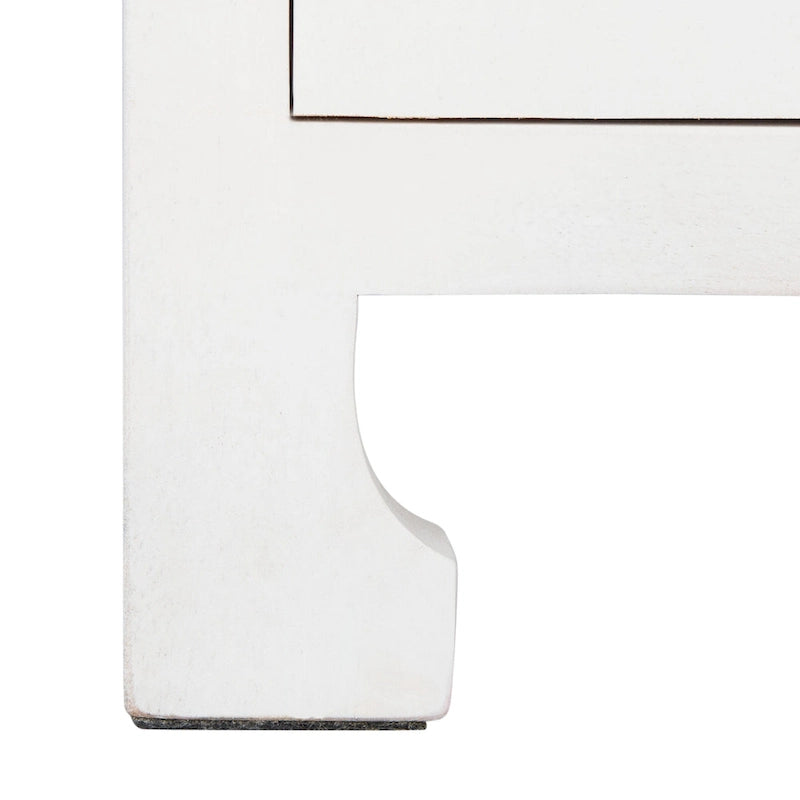 Table de chevet côtière en rotin et bois de mindi avec 1 tiroir et 1 porte, coloris Naturel / Blanc / Gris Bleu / Noir