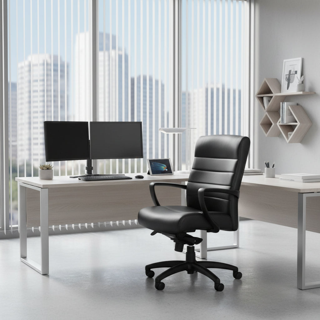 Eurotech Seating Manchester Leather Executive Chair