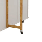 Desserte d'îlot de cuisine noire/blanche avec plateau extensible, 3 tiroirs et armoire à 2 portes – 1 personne
