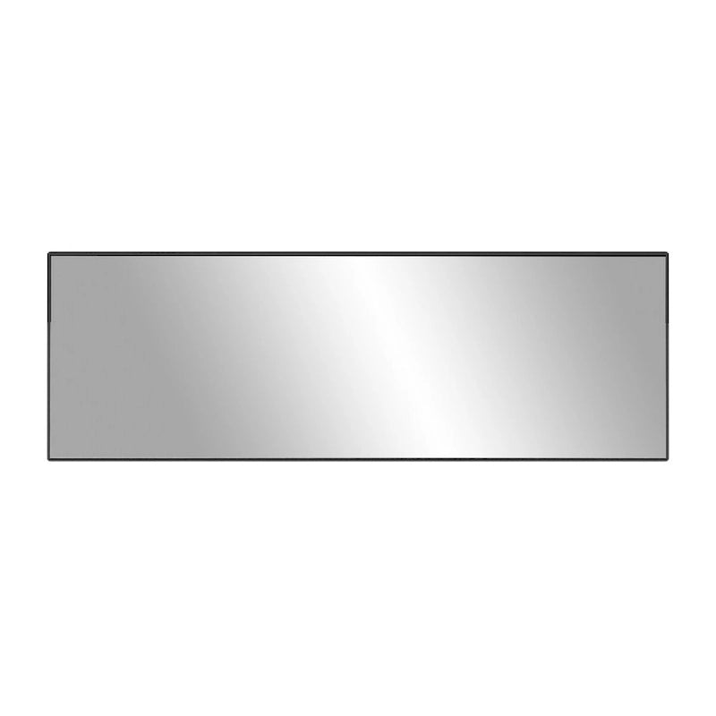 Console miroir en verre argenté avec étagère inférieure